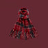 Rainbow Mohair Scarf